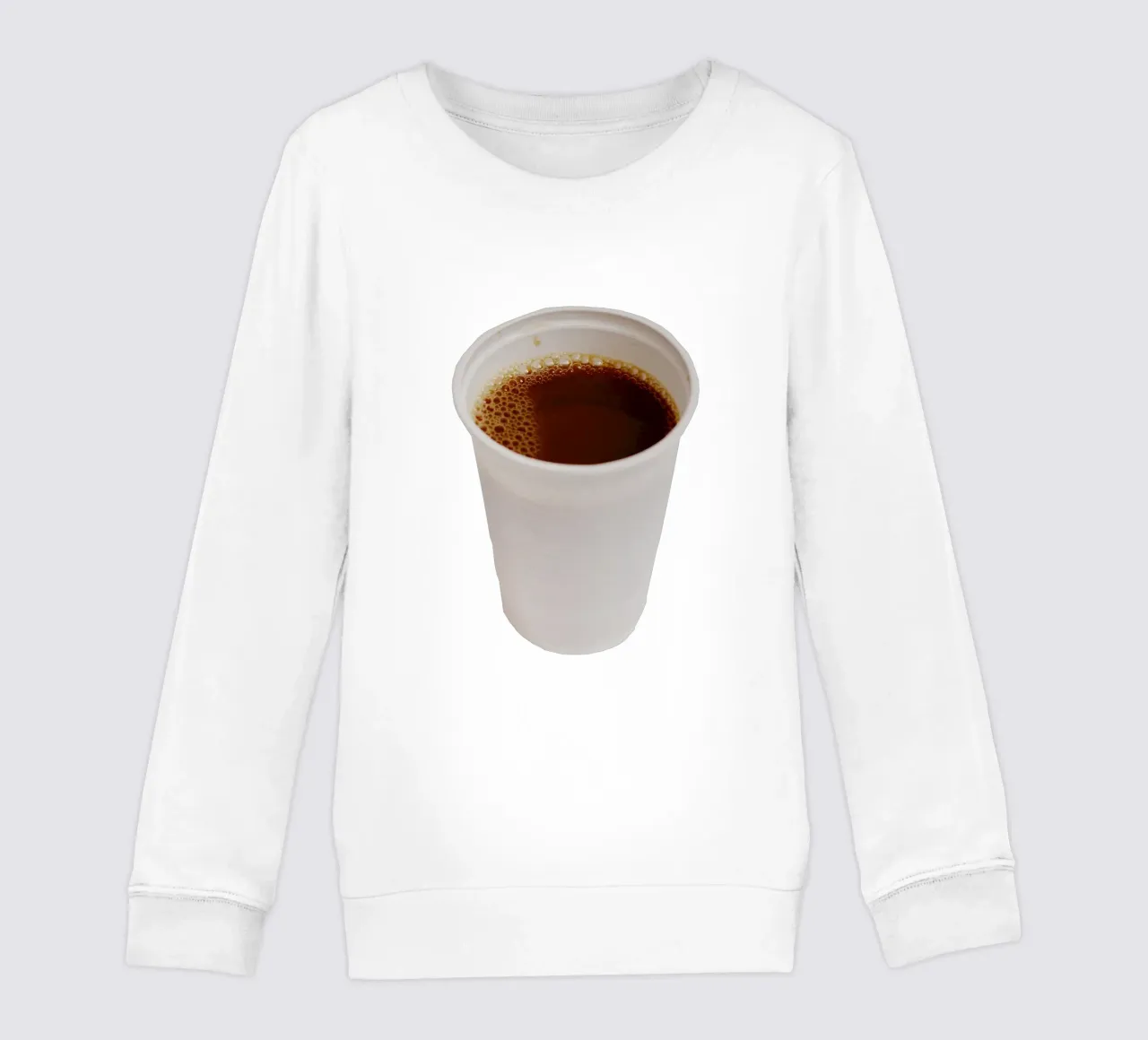 L'ora del caffè felpa bambino da Simon Koy