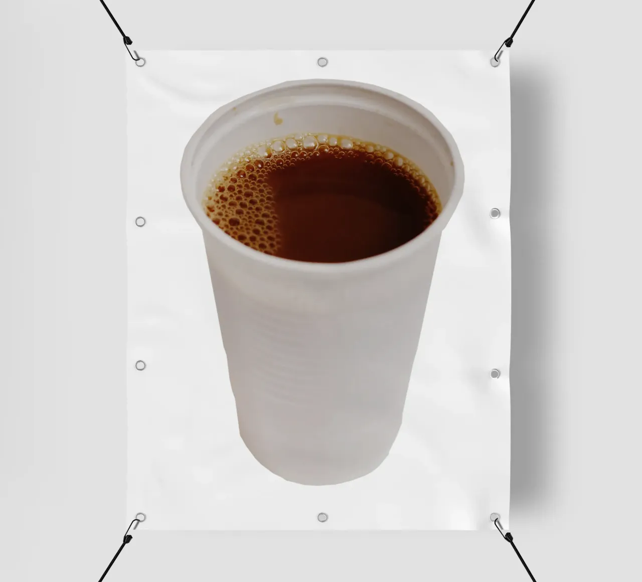 L'ora del caffè telo in pvc da fotokunst