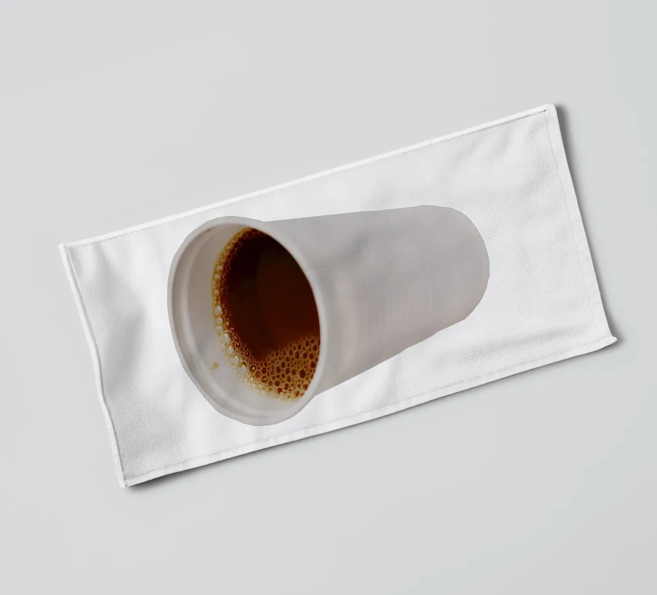 L'ora del caffè asciugamano da bagno da Simon Koy