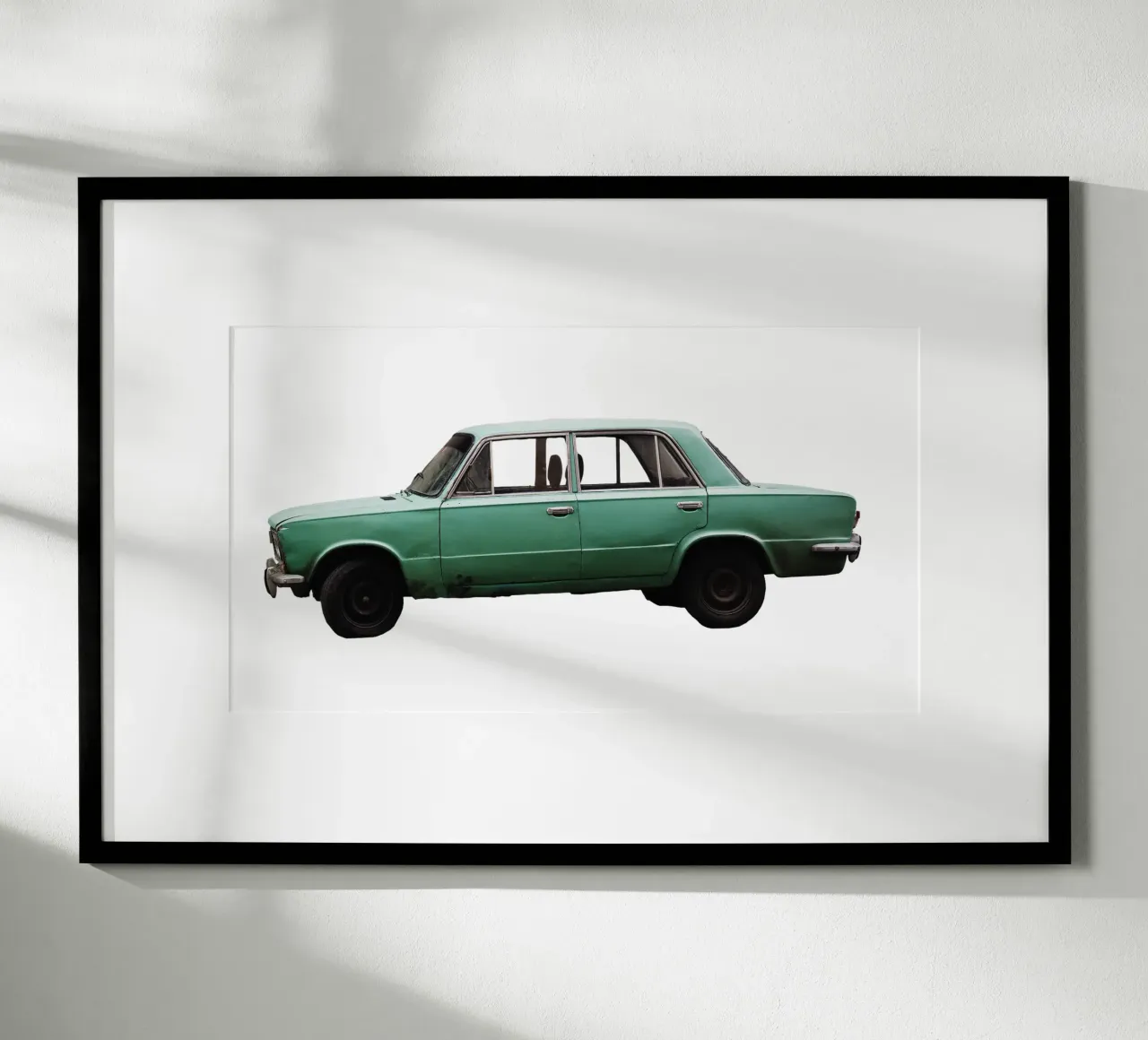Vecchia auto Ucraina carta hahnemühle da Simon Koy