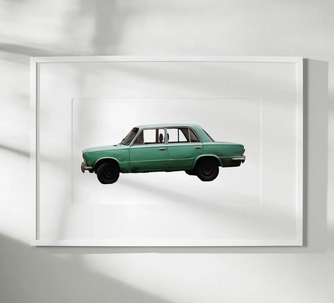 Vecchia auto Ucraina poster da fotokunst