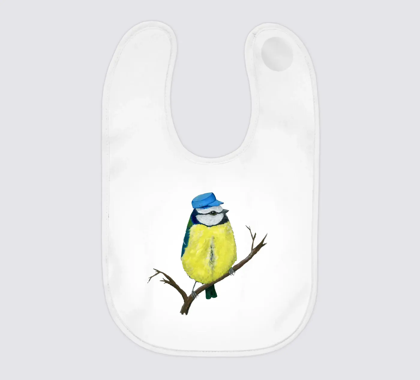 Herr Bluetit Babylätzchen von BwiseLizzy