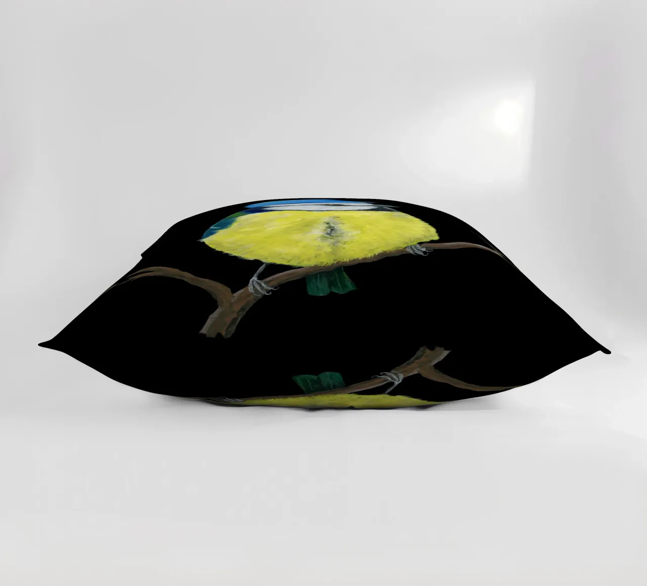 Signor Bluetit cuscino da BwiseLizzy