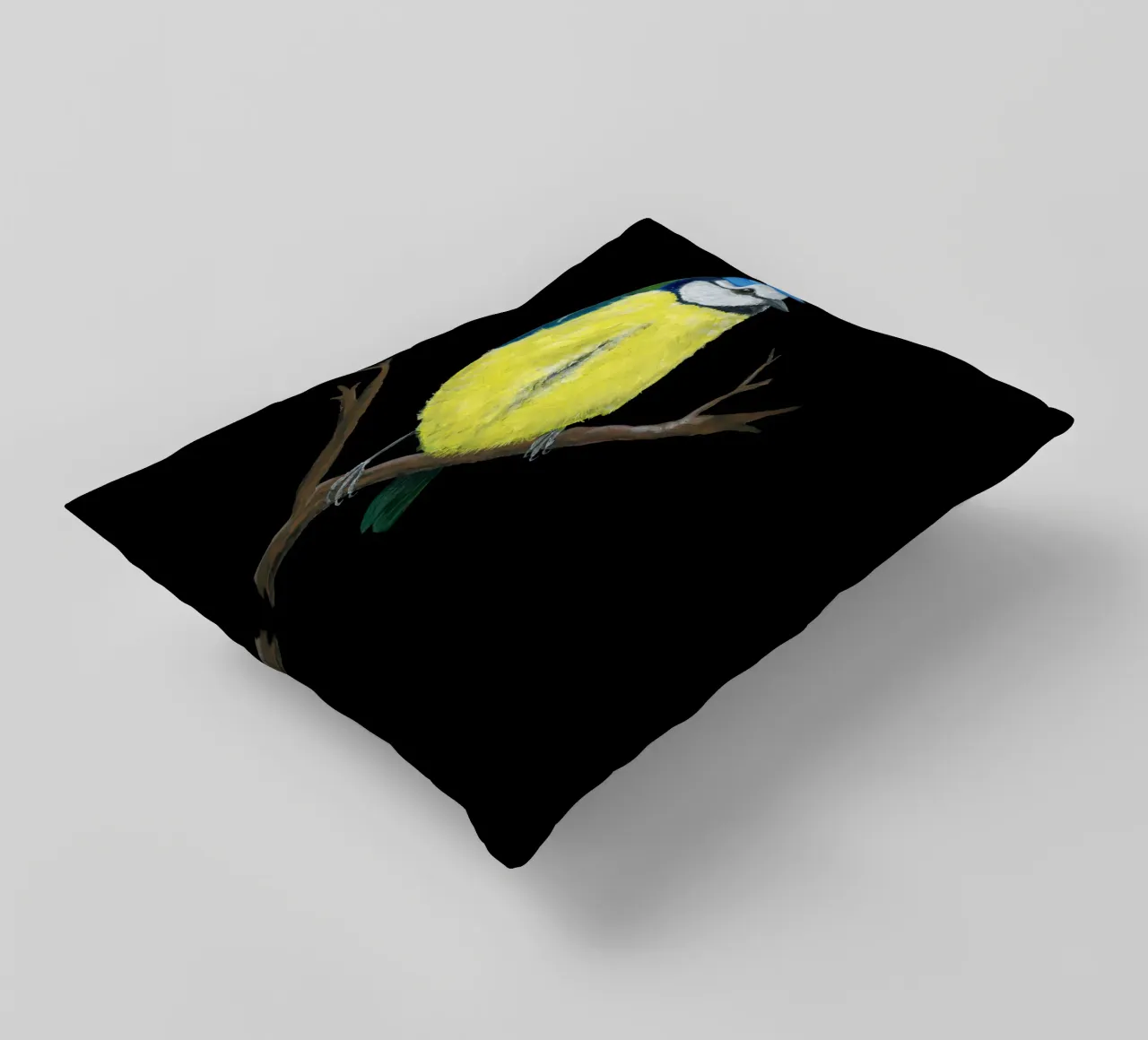 Signor Bluetit cuscino da BwiseLizzy