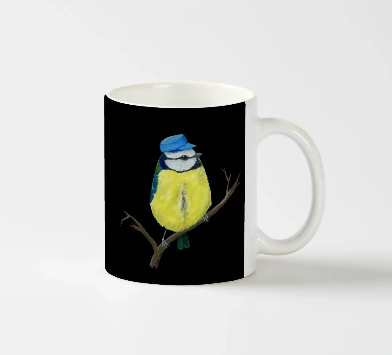 Signor Bluetit tazza in ceramica da BwiseLizzy
