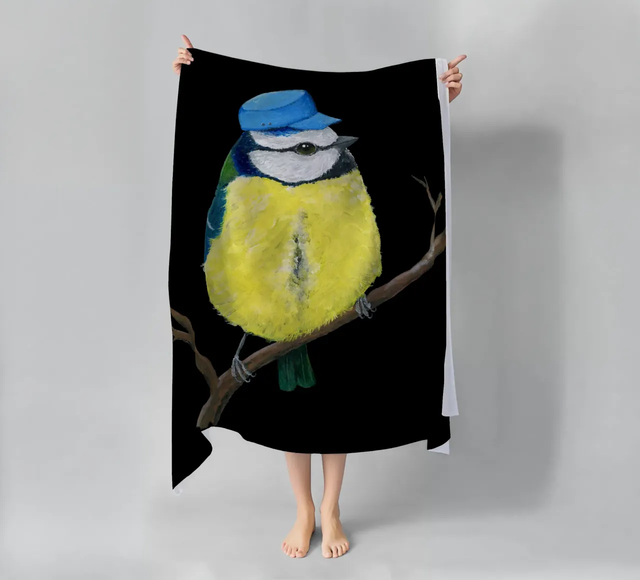 Signor Bluetit telo mare da BwiseLizzy