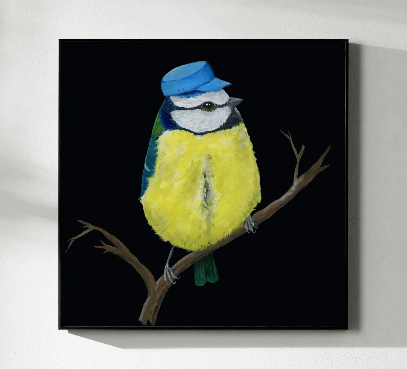 Signor Bluetit plexiglass da BwiseLizzy