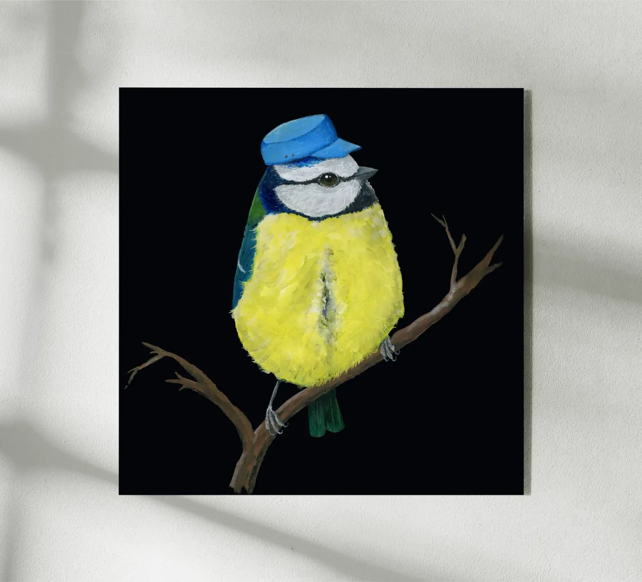 Signor Bluetit plexiglass da BwiseLizzy