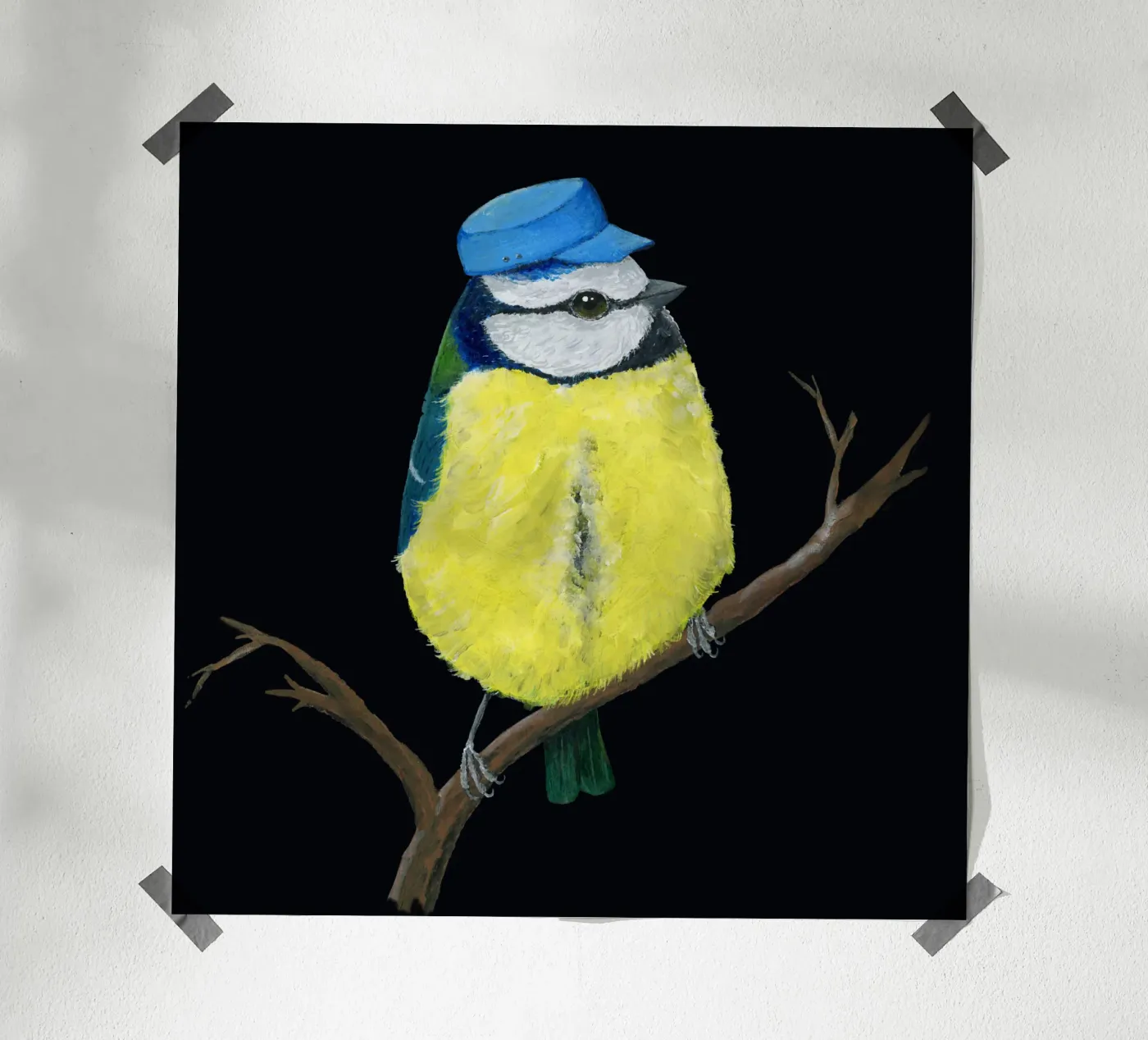 Signor Bluetit poster da BwiseLizzy