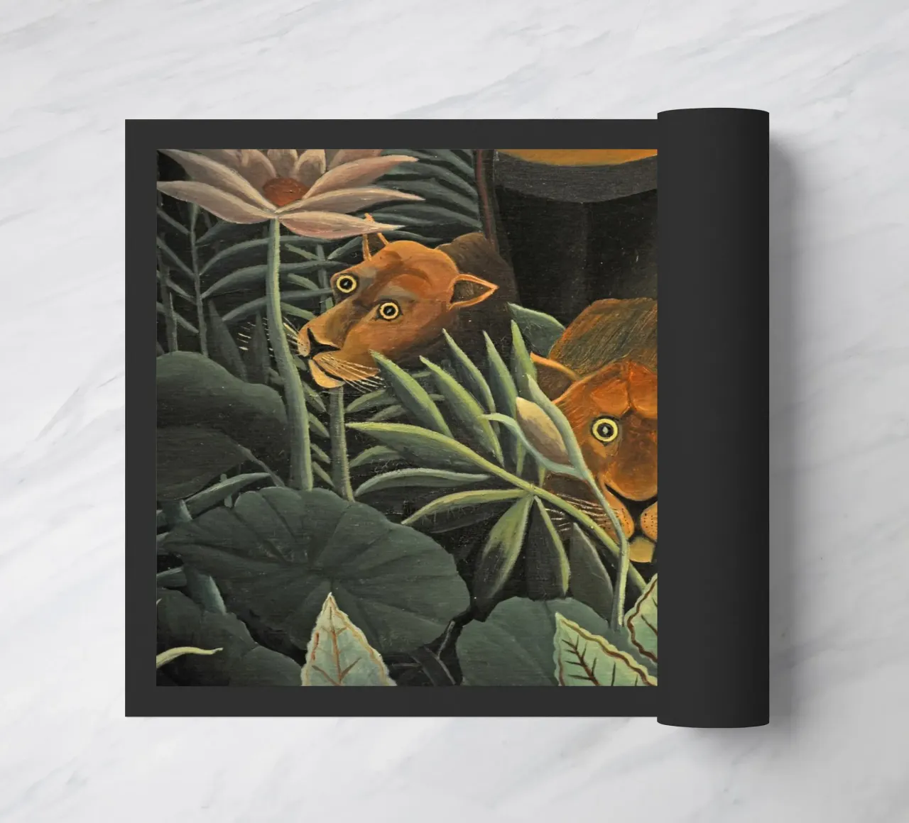 Henri Rousseau - Due leonesse zerbino da KOOL STORE