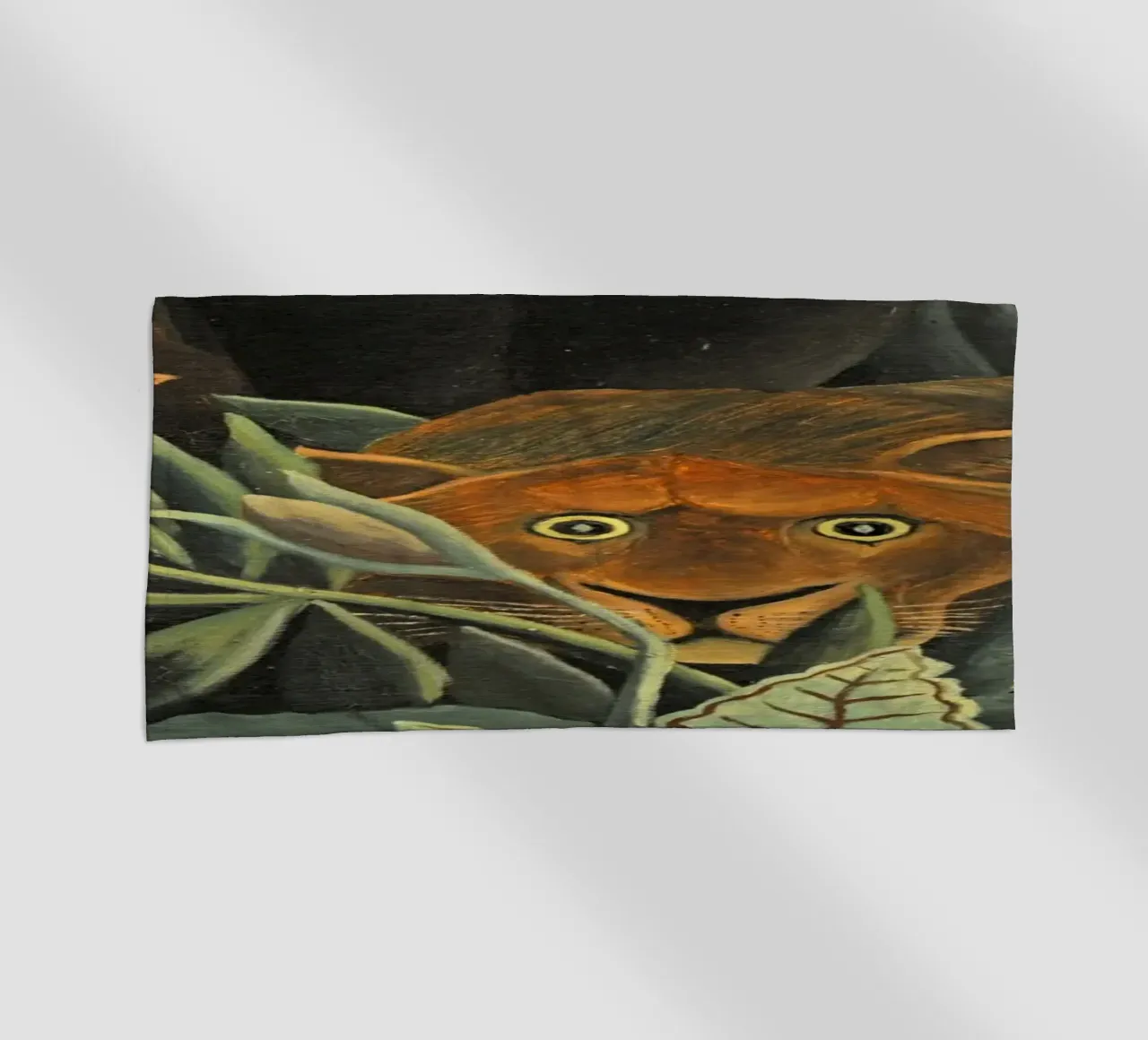 Henri Rousseau - Due leonesse telo mare da KOOL STORE