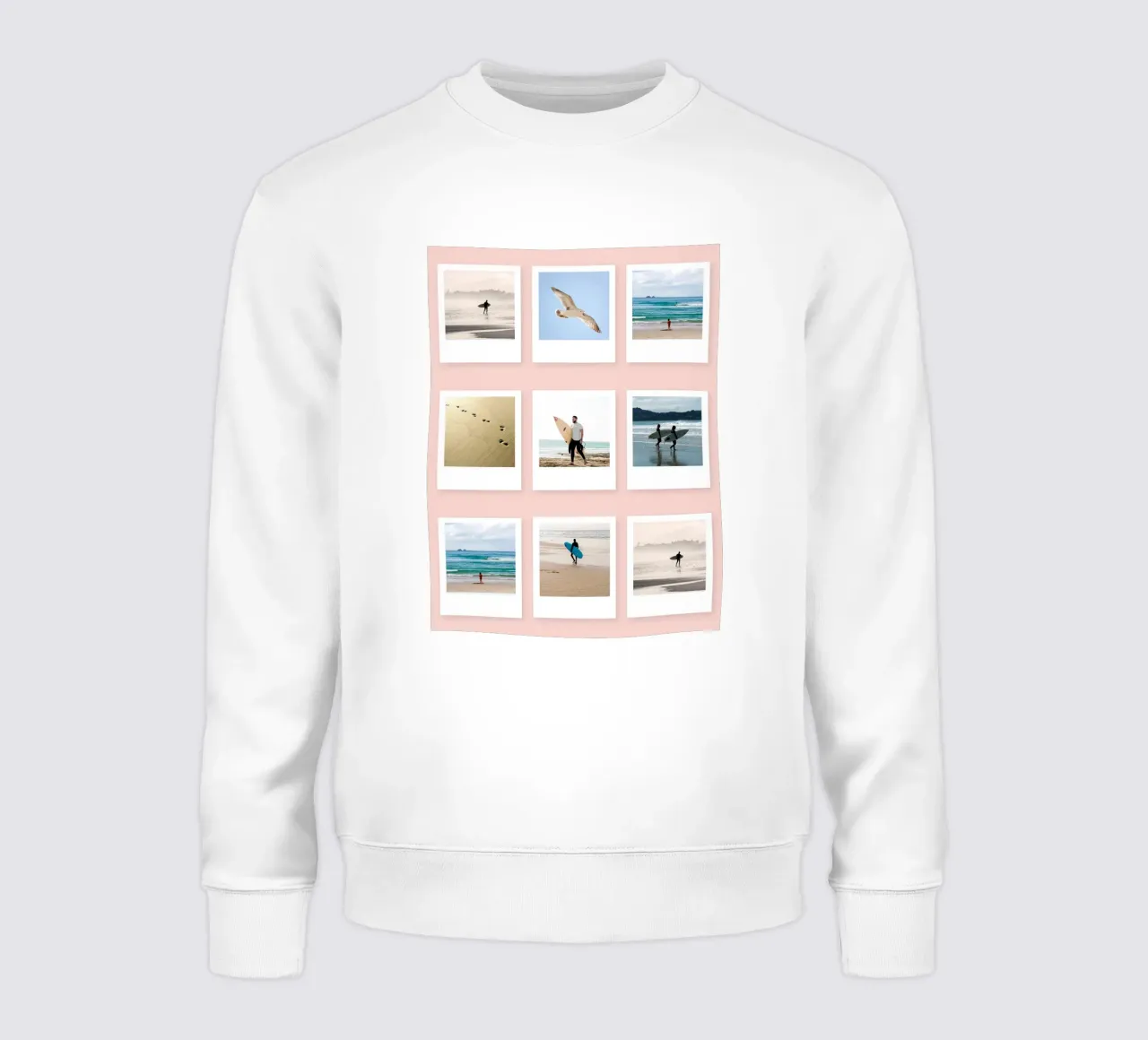 Retro Instant Wunschfotos - Rosa felpa da WORTSPIEL