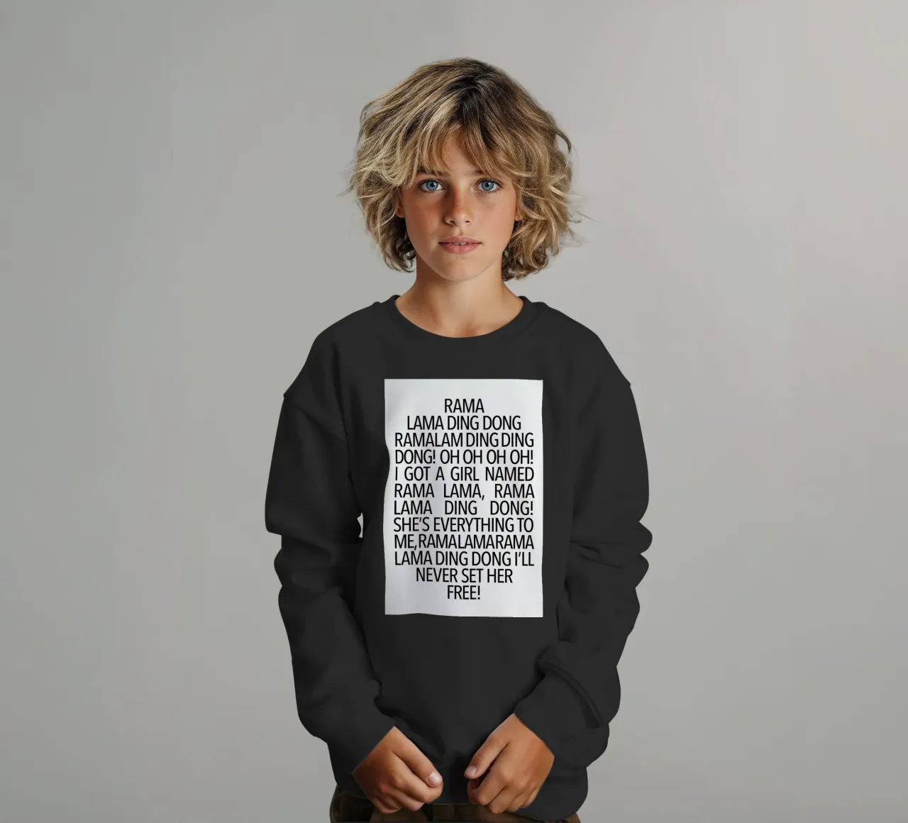 Ding Dong felpa bambino da Studio One