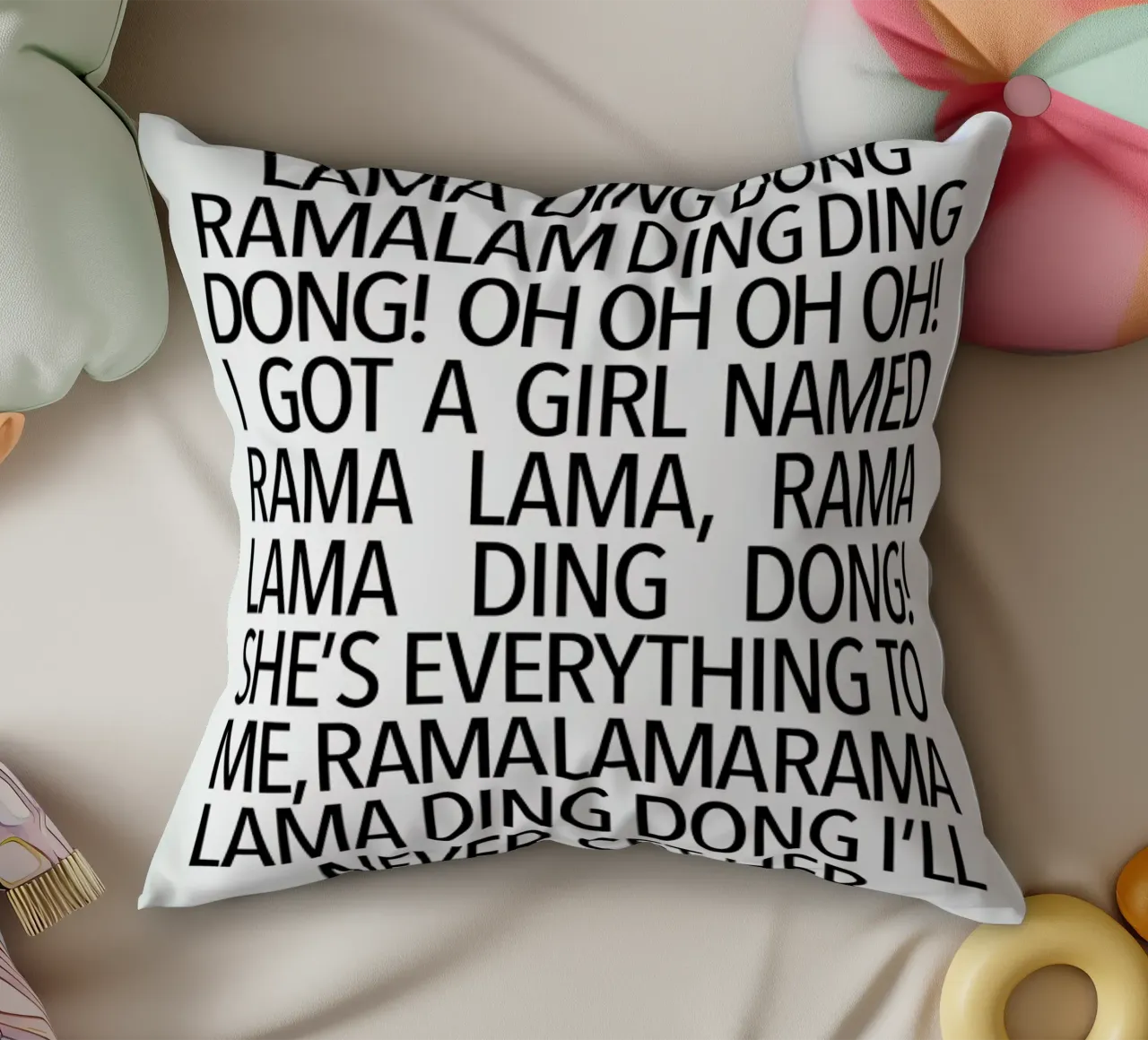 Ding Dong cuscino da Studio One