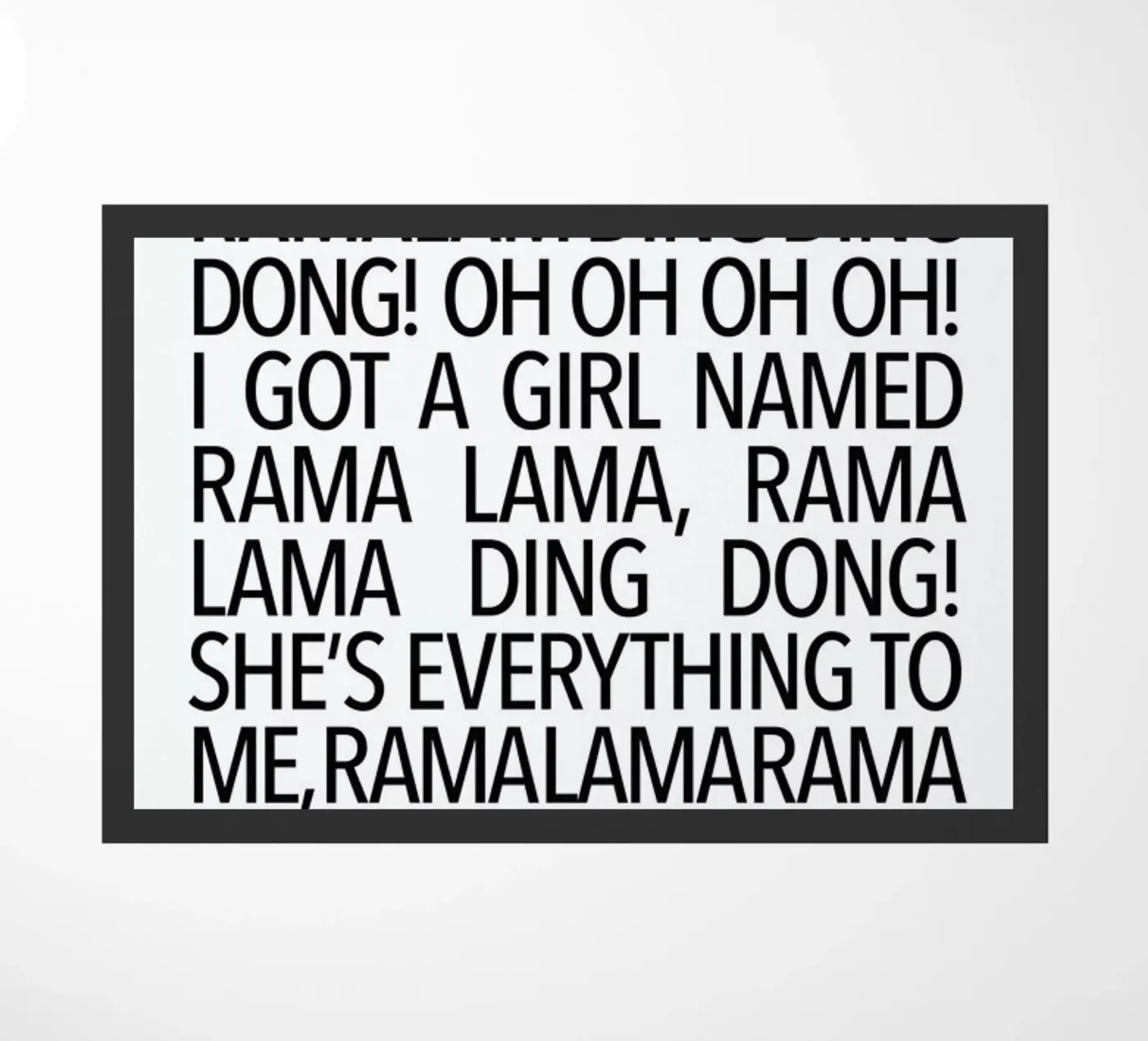 Ding Dong zerbino da Studio One