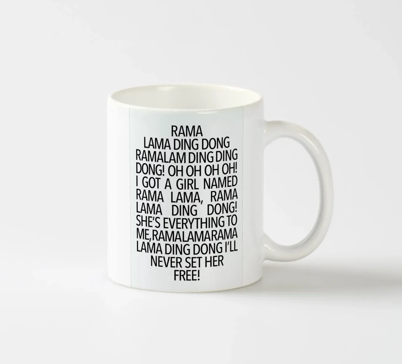Ding Dong taza de cerámica de Studio One