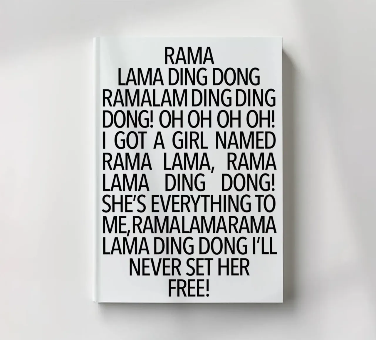 Ding Dong notebook by Studio One