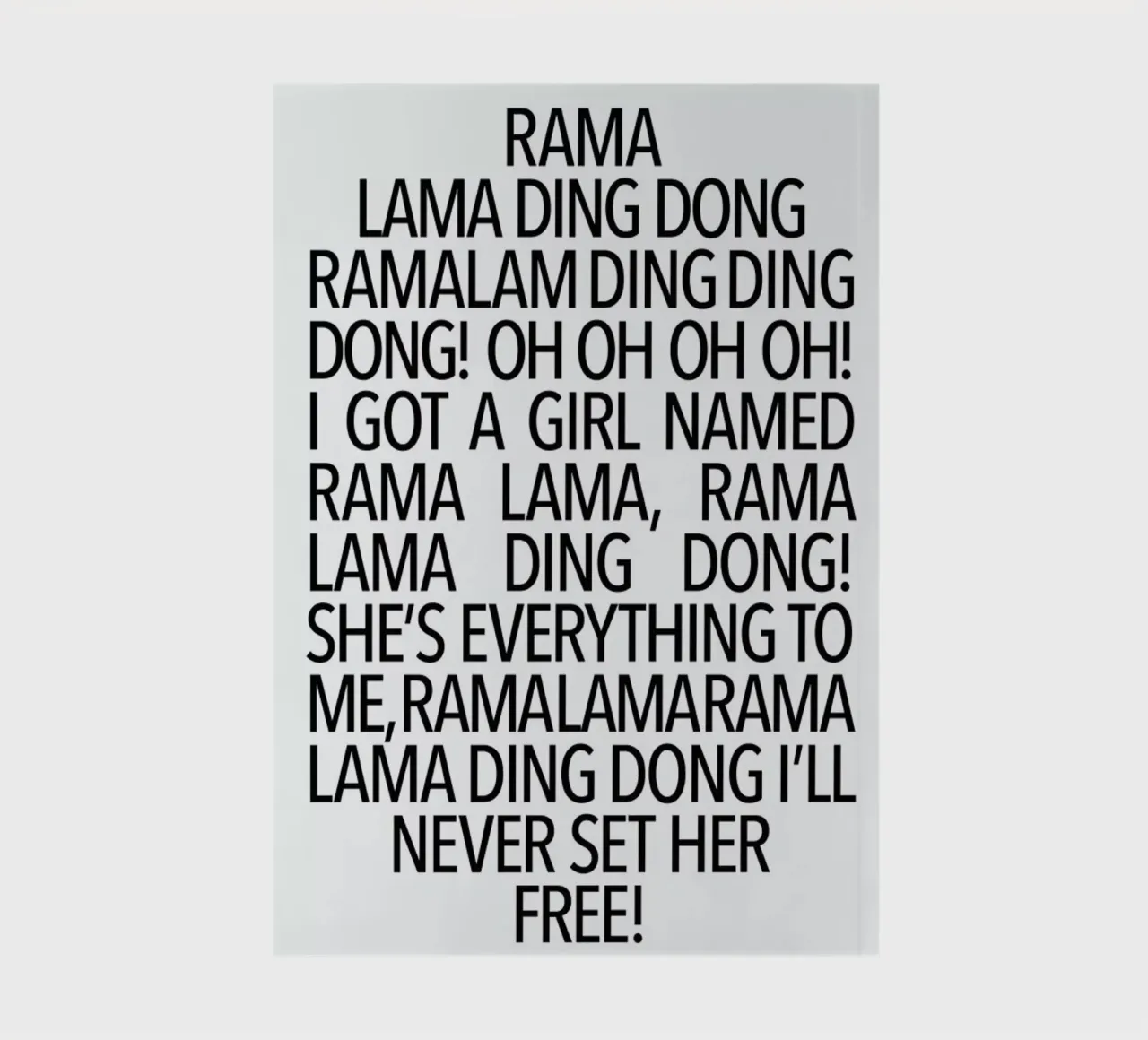 Ding Dong notebook by Studio One