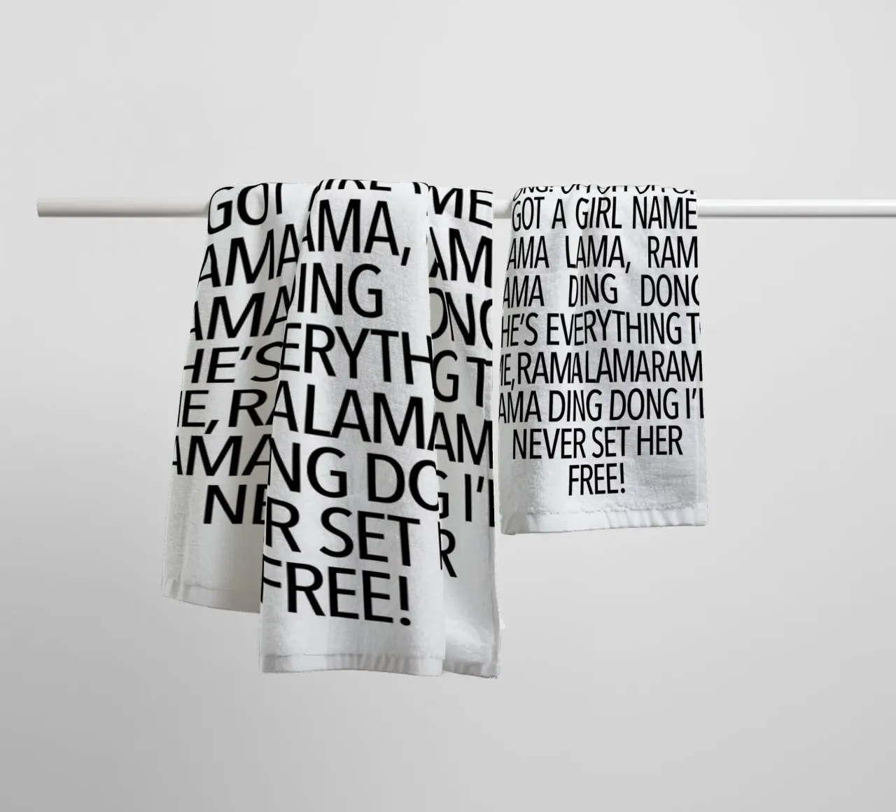 Ding Dong asciugamano da bagno da Studio One