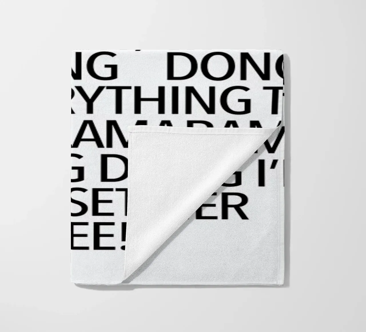 Ding Dong Strandtuch von Studio One