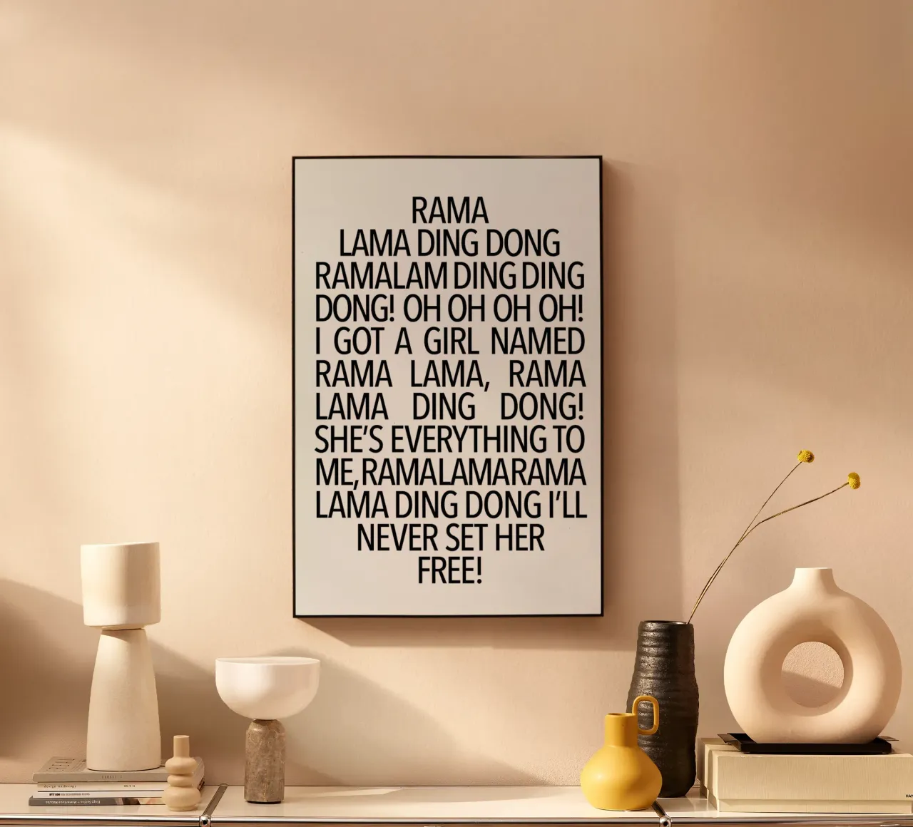 Ding Dong alluminio dibond da Studio One