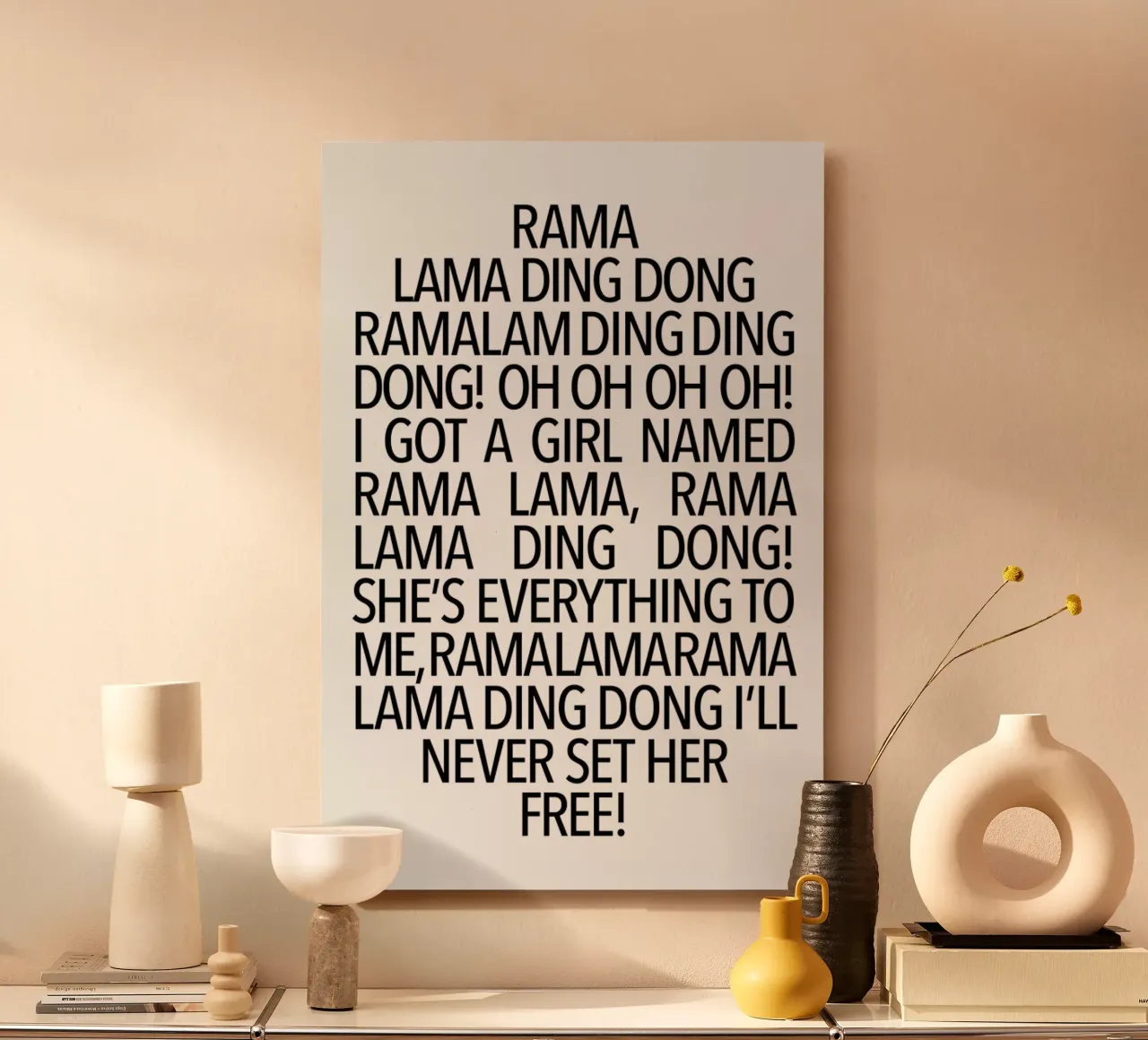 Ding Dong alluminio dibond da Studio One