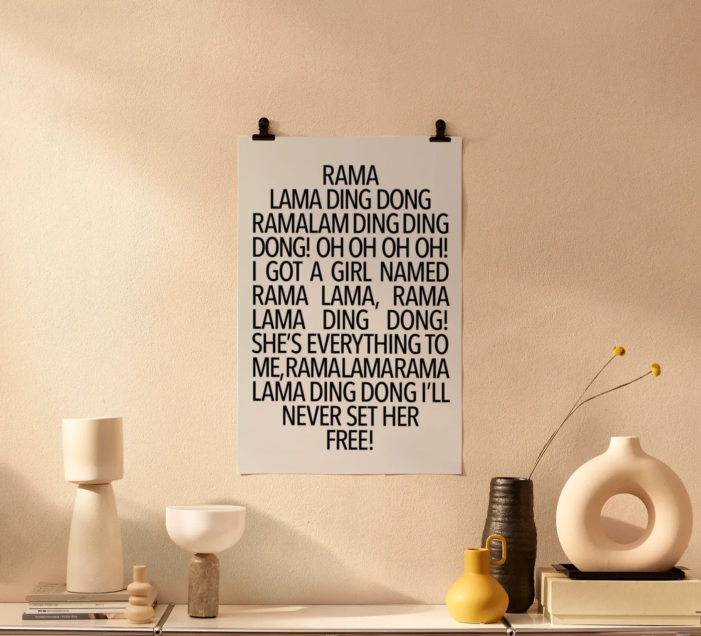 Ding Dong poster da Studio One