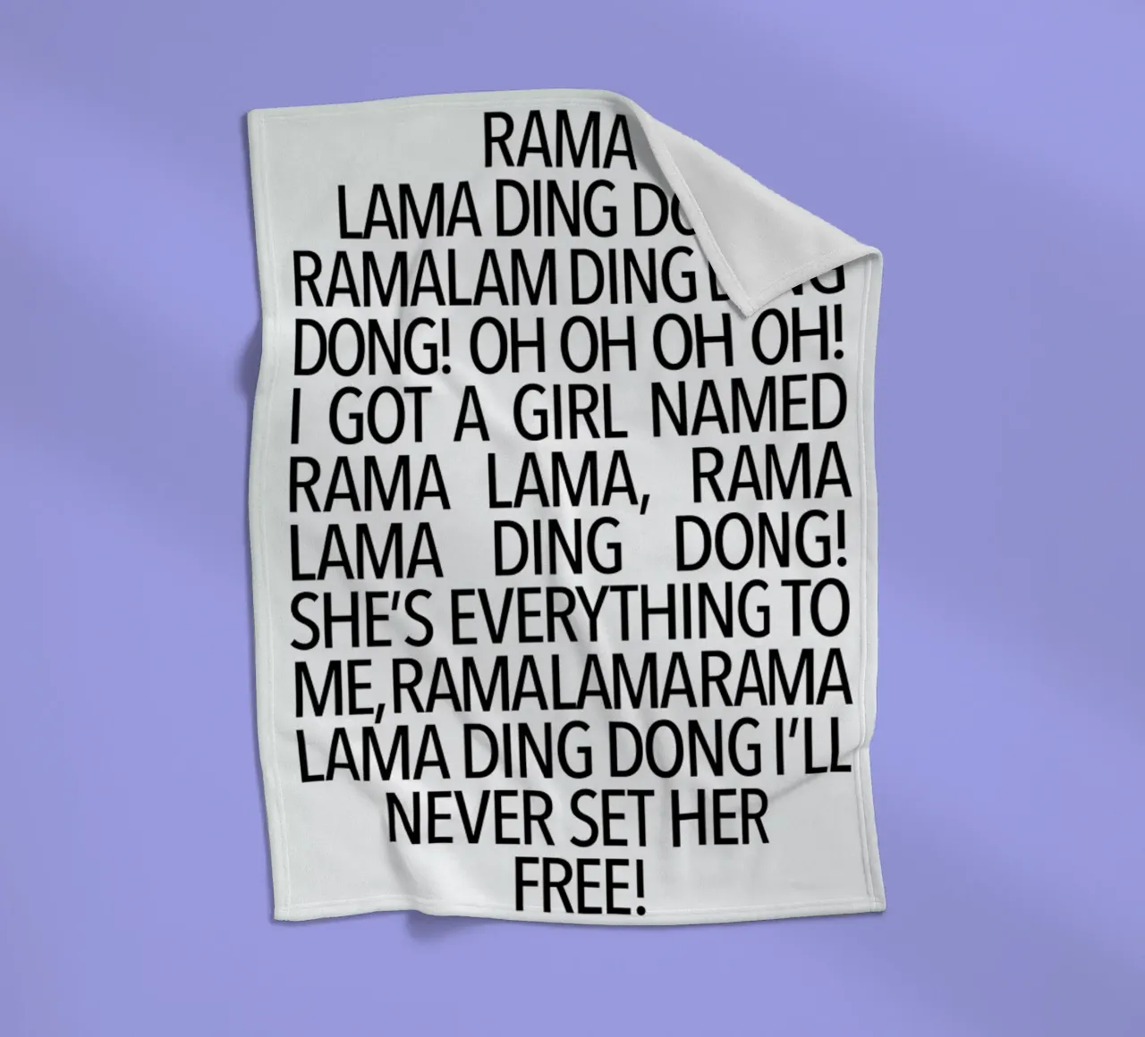 Ding Dong fleecedeken van Studio One