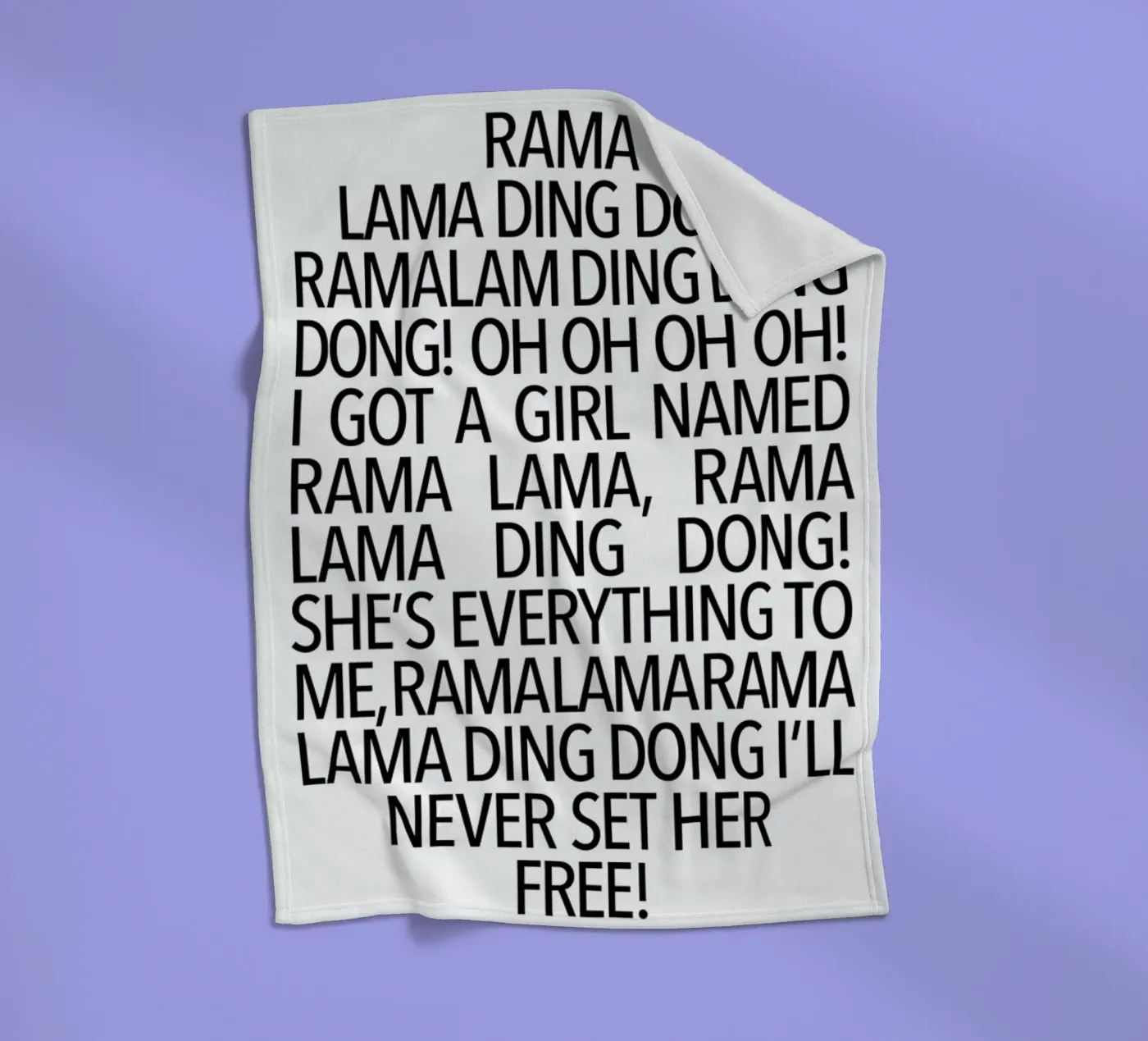 Ding Dong fleecedeken van Studio One