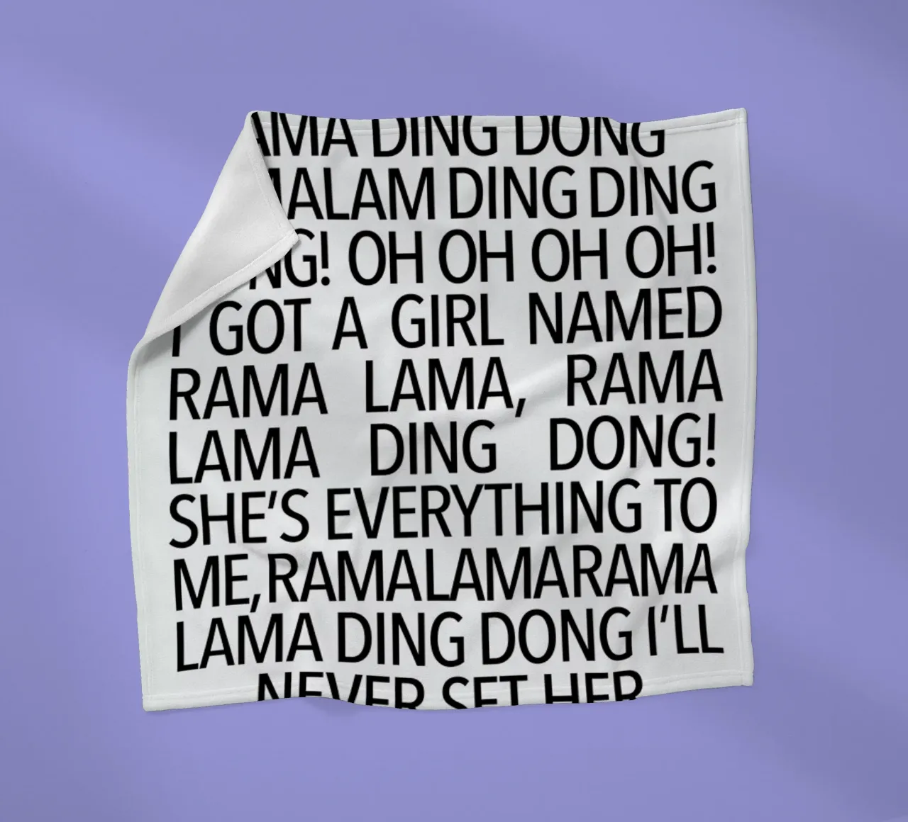 Ding Dong fleecedeken van Studio One