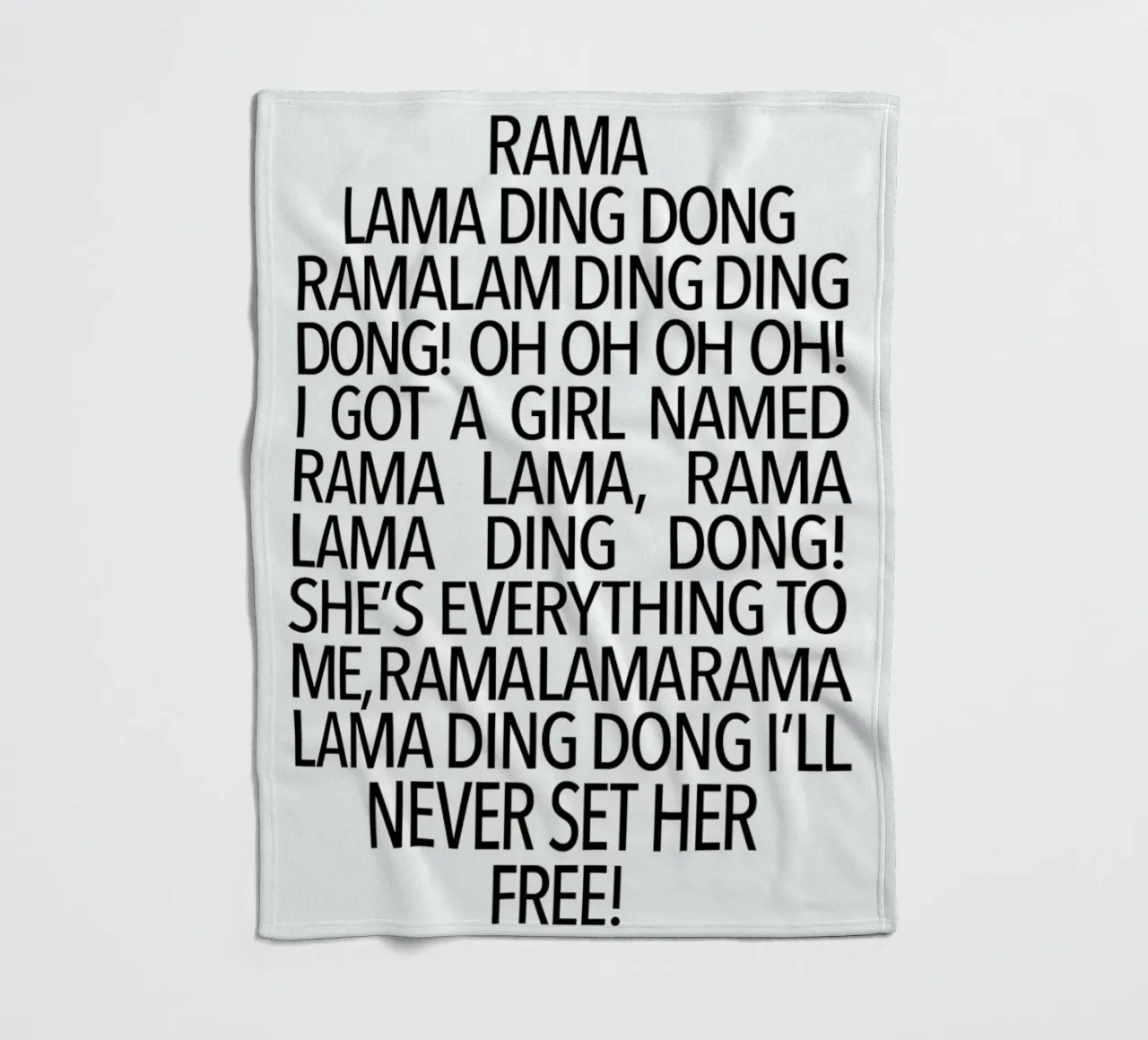 Ding Dong fleecedeken van Studio One