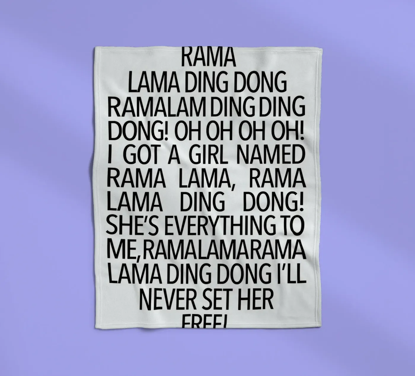 Ding Dong fleecedeken van Studio One