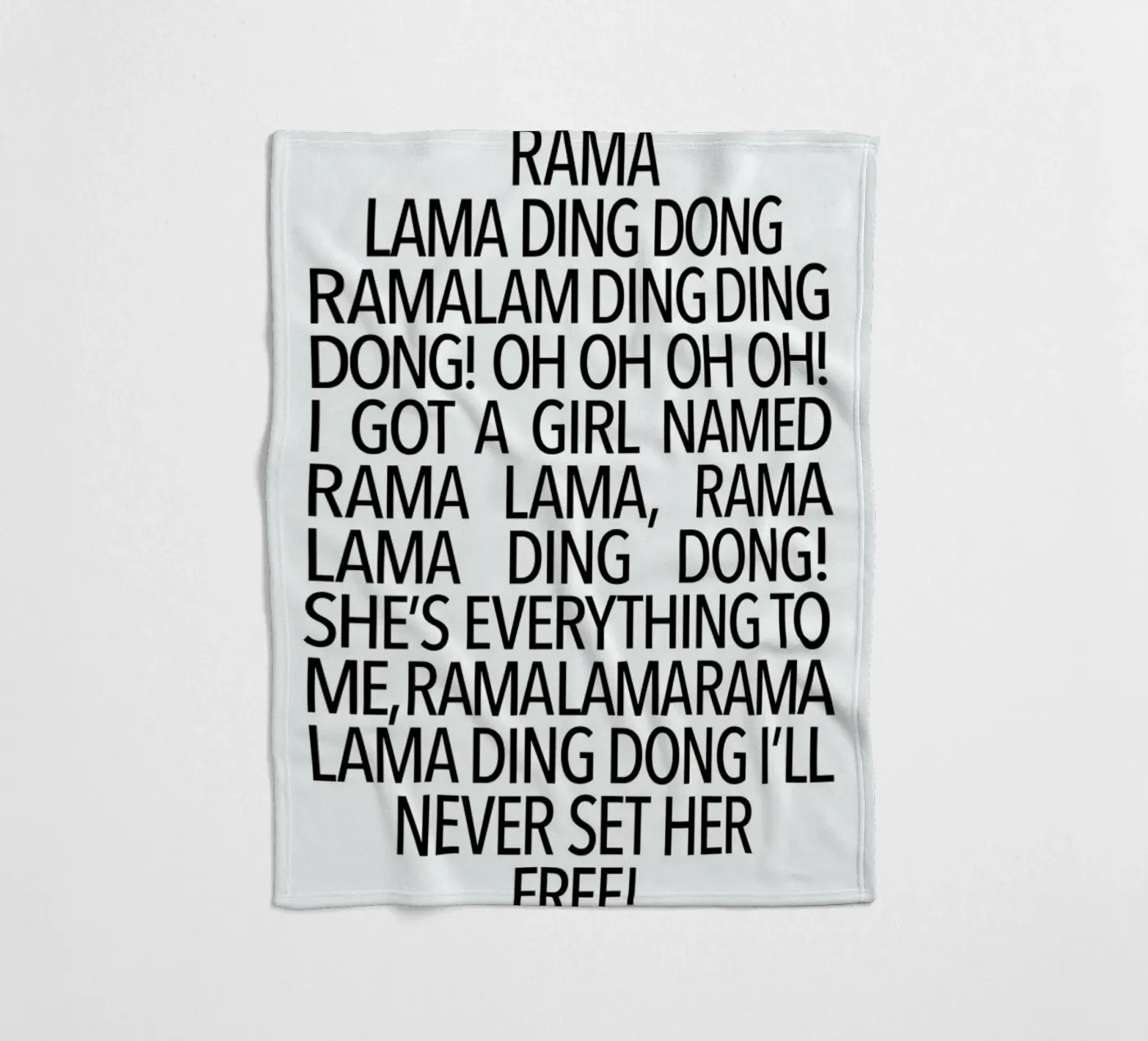 Ding Dong fleecedeken van Studio One