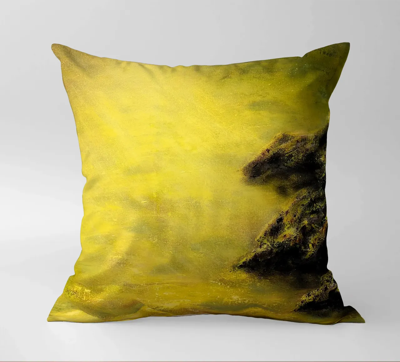 UN LUOGO TRANQUILLO. cuscino da Thierry Vobmann Abstract painting