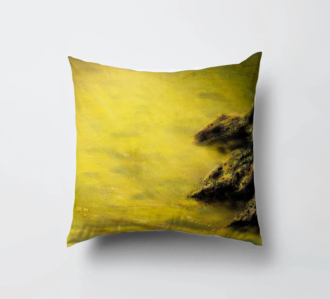 UN LUOGO TRANQUILLO. cuscino da Thierry Vobmann Abstract painting