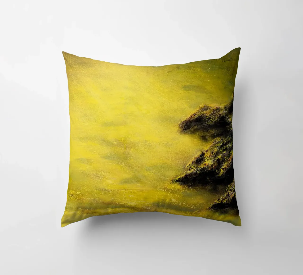 UN LUOGO TRANQUILLO. cuscino da Thierry Vobmann Abstract painting