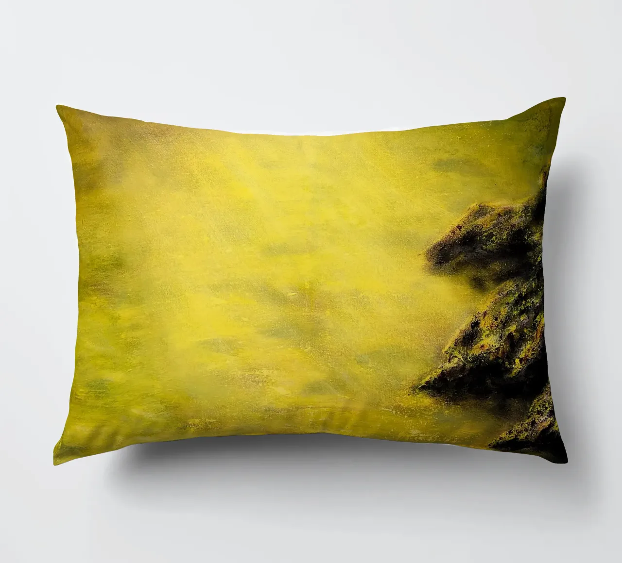 UN LUOGO TRANQUILLO. cuscino da Thierry Vobmann Abstract painting