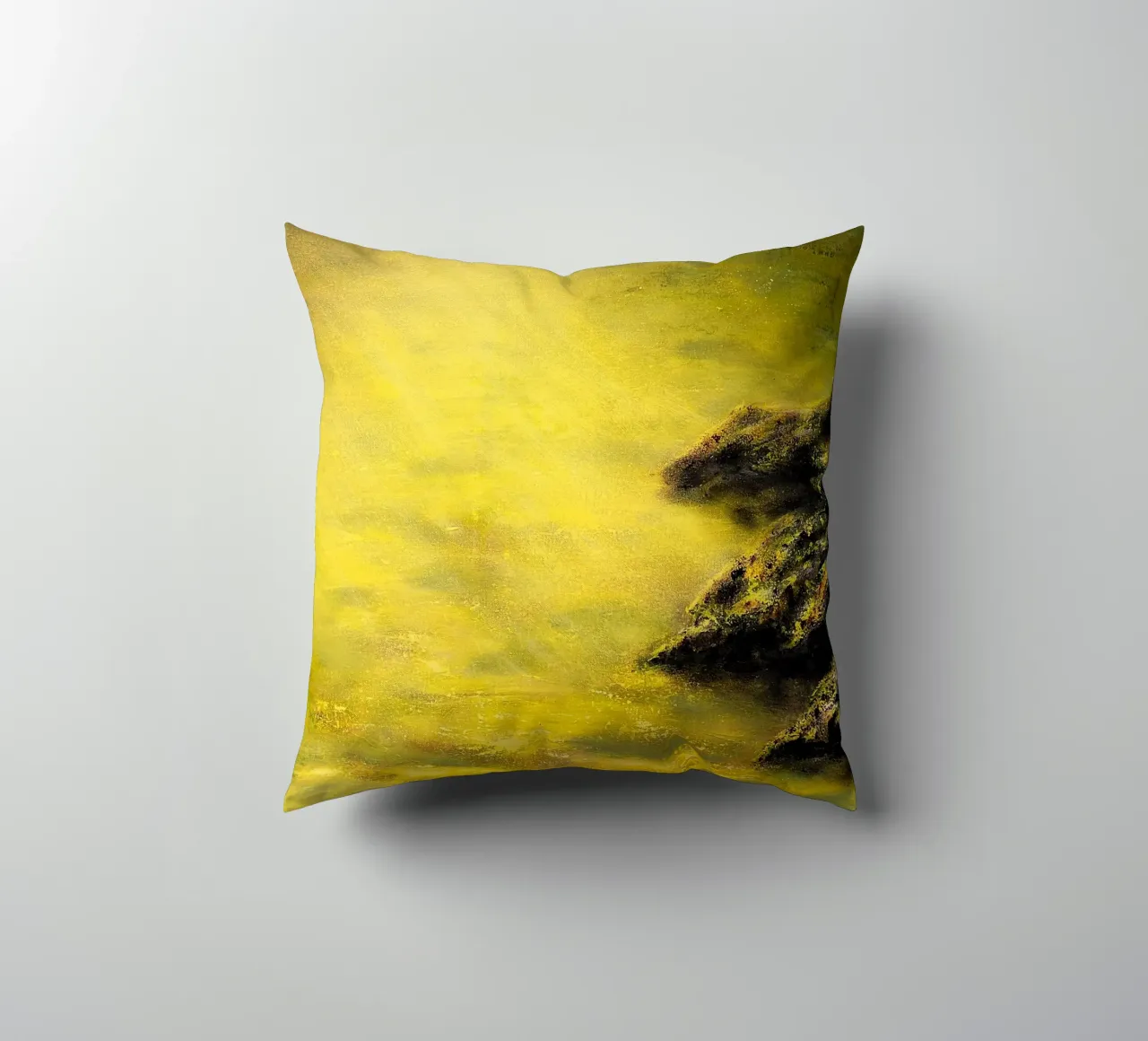 UN LUOGO TRANQUILLO. cuscino da Thierry Vobmann Abstract painting
