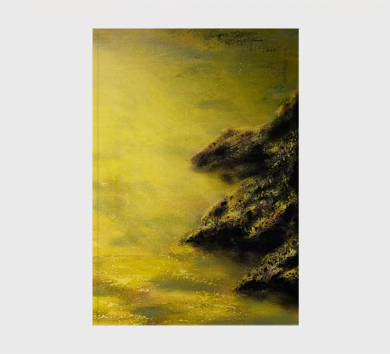 UN LUOGO TRANQUILLO. diario da Thierry Vobmann Abstract painting