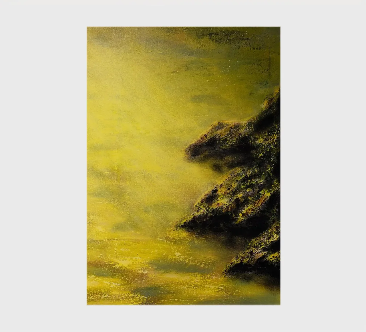 UN LUOGO TRANQUILLO. diario da Thierry Vobmann Abstract painting