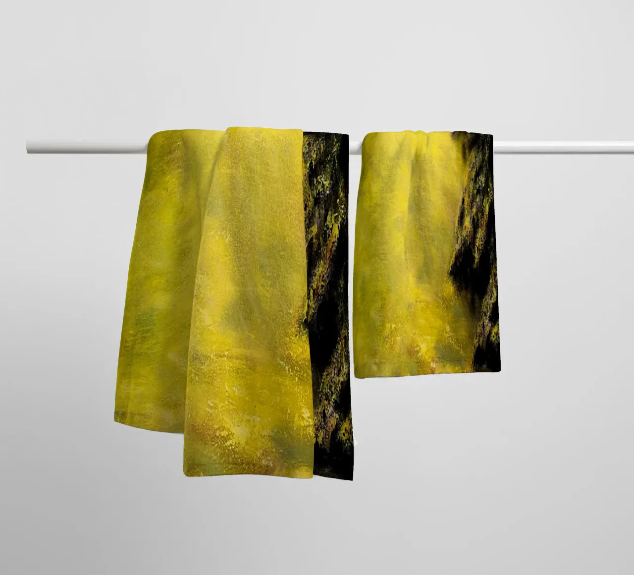 UN LUOGO TRANQUILLO. asciugamano da bagno da Thierry Vobmann Abstract painting