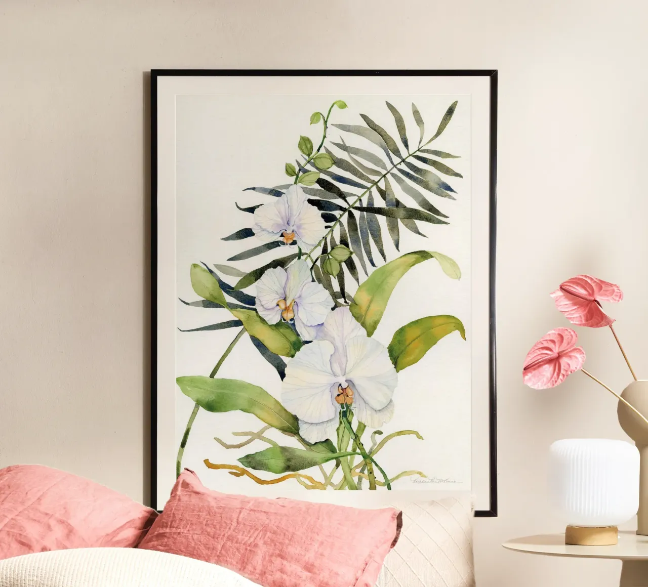 Phalaenopsis botaniche carta hahnemühle da Jennifer