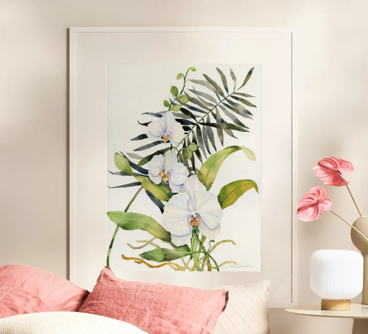 Phalaenopsis botaniche carta hahnemühle da Jennifer