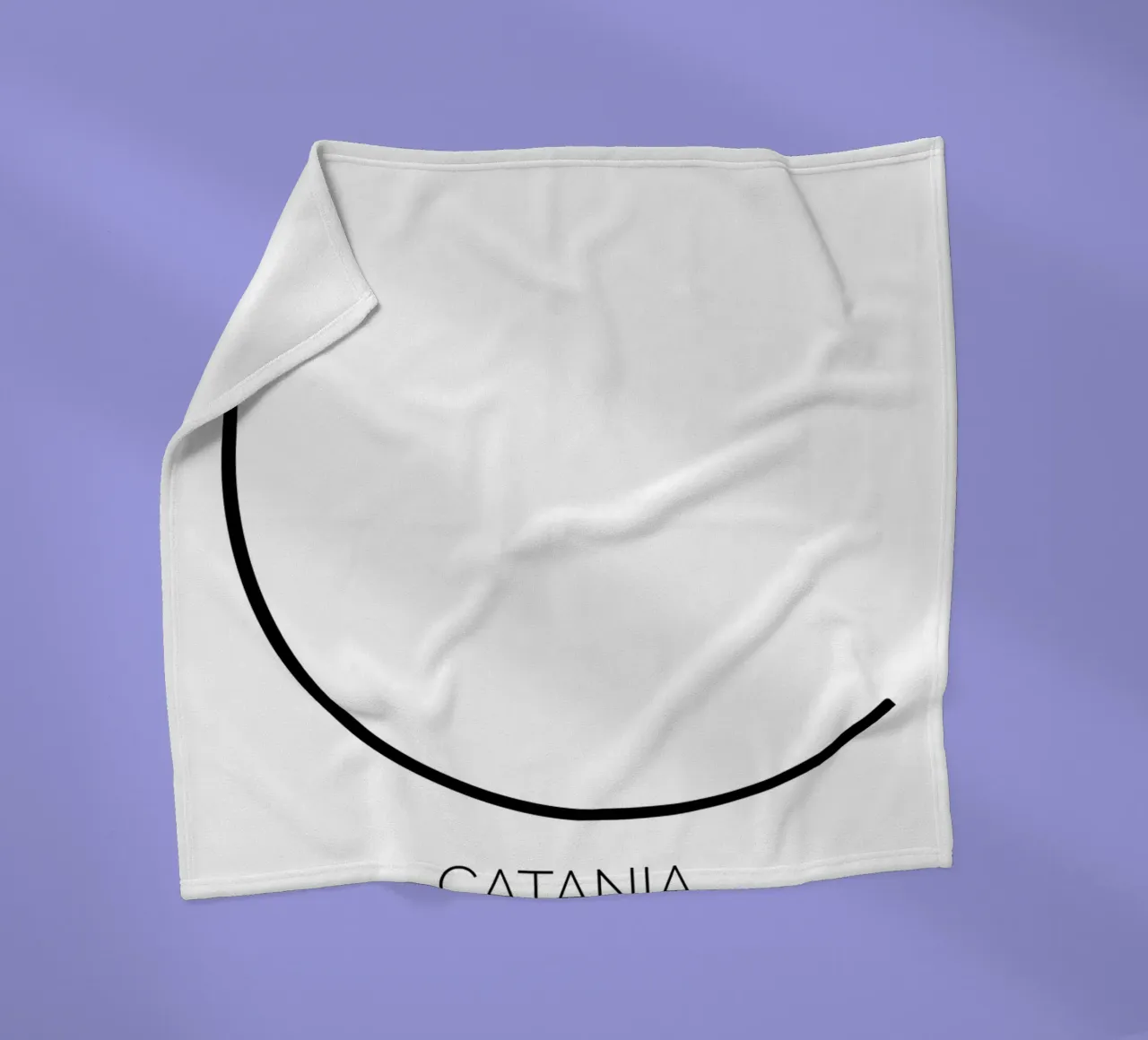 CATANIA - bianco coperta in pile da CityLights