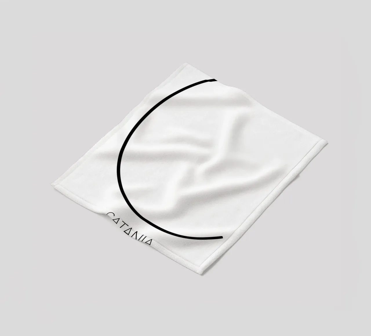 CATANIA - bianco coperta in pile da CityLights