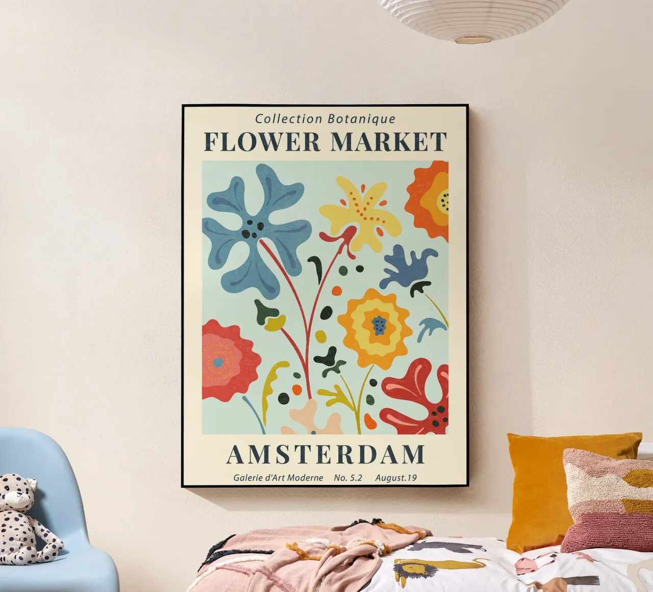 Mercato dei fiori di Amsterdam II di TAlex plexiglass da Jennifer