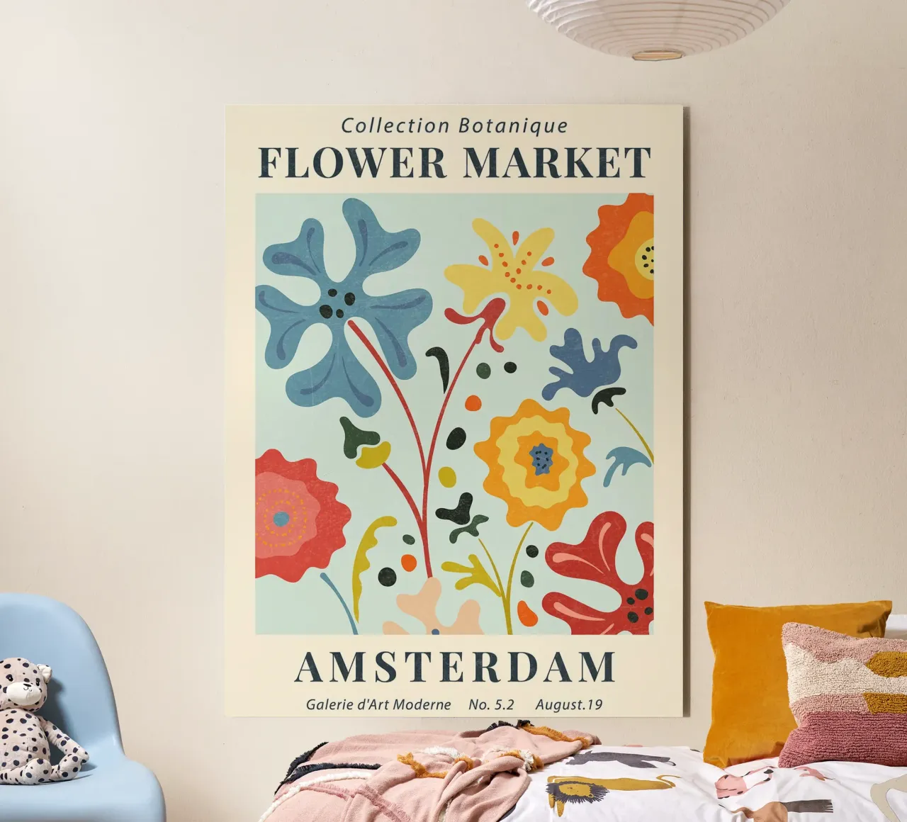 Mercato dei fiori di Amsterdam II di TAlex alluminio dibond da Jennifer
