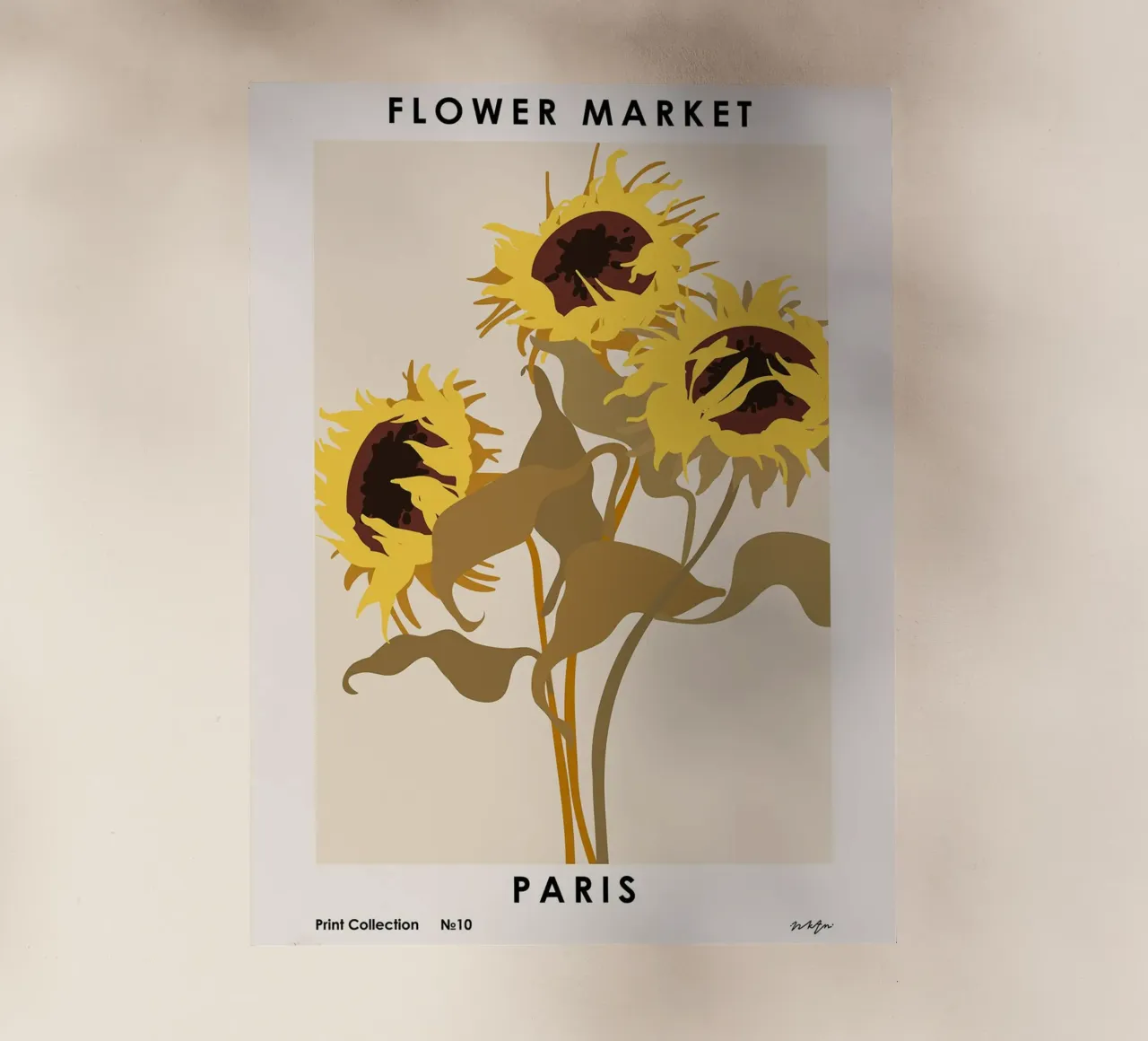 Mercato dei fiori, Parigi II pellicola backlit da Jennifer