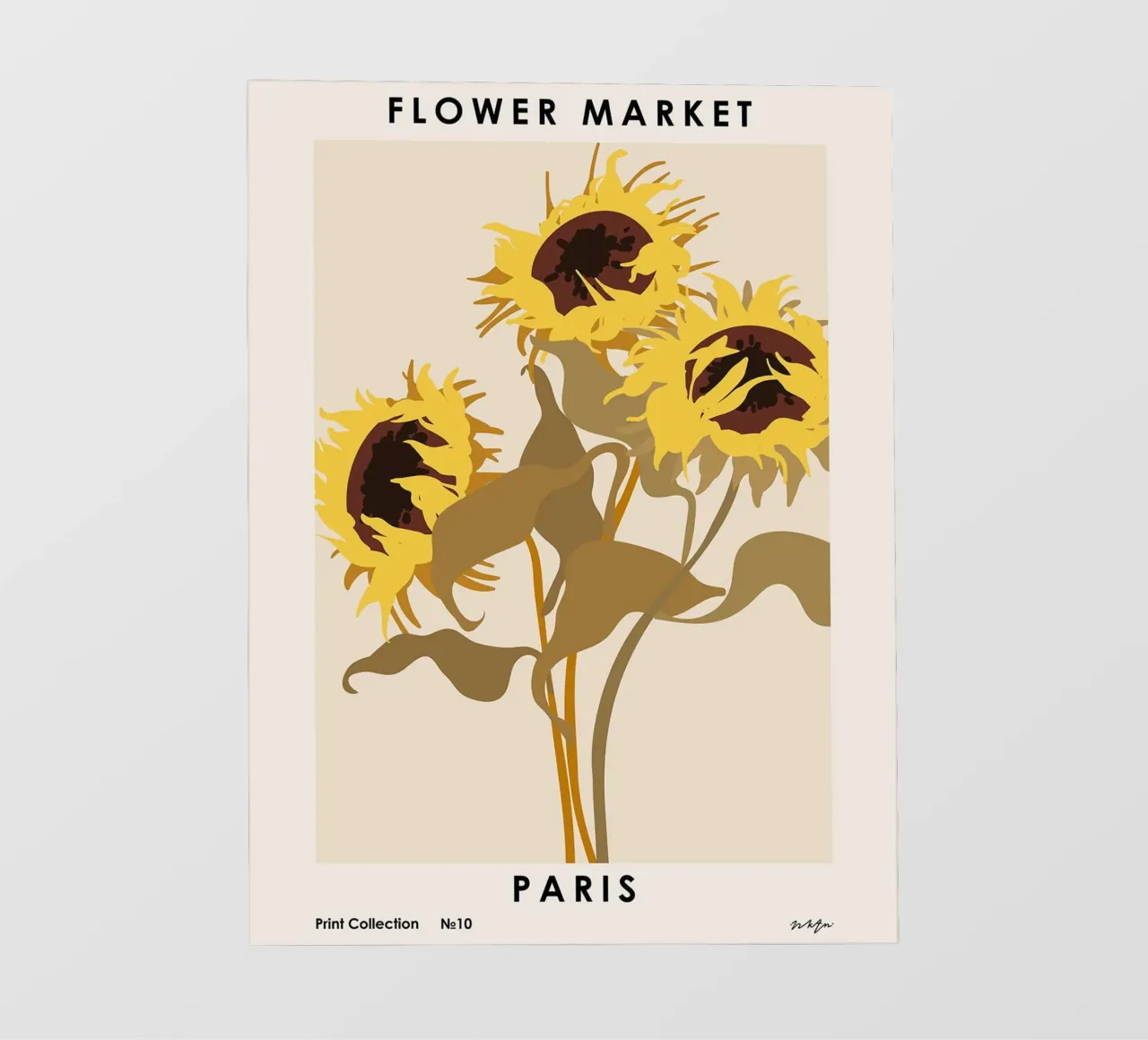Mercato dei fiori, Parigi II pellicola backlit da Jennifer