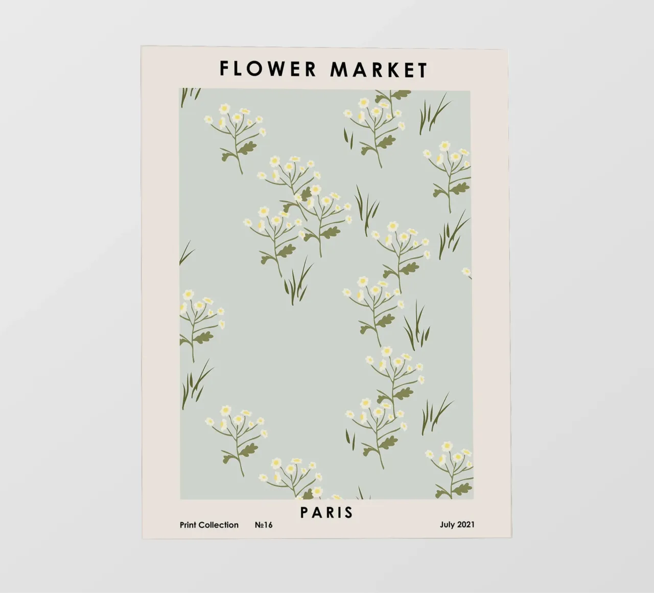 Mercato dei fiori, Parigi I di NKTN telo in pvc da Jennifer